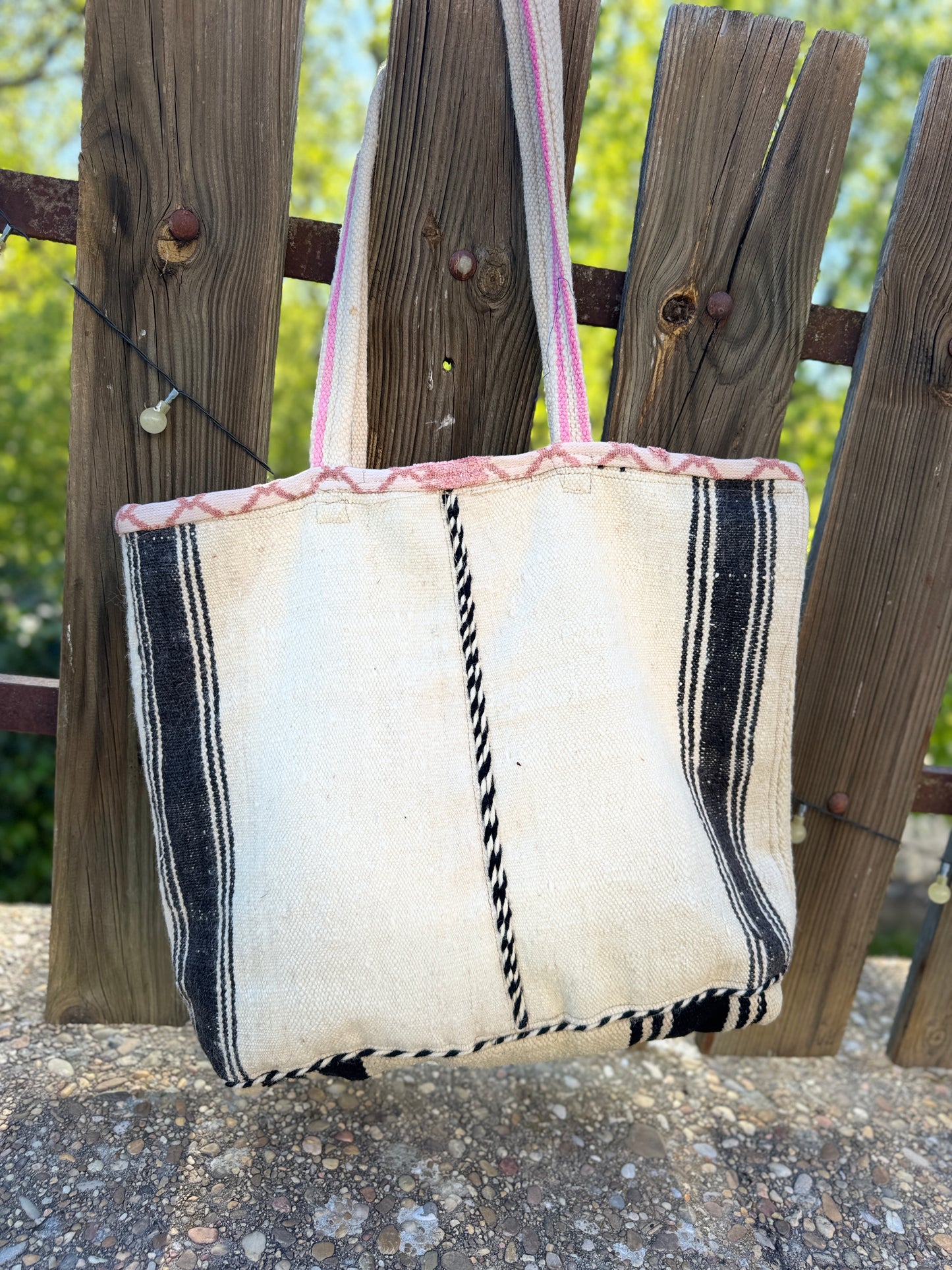 Bolso raya negra