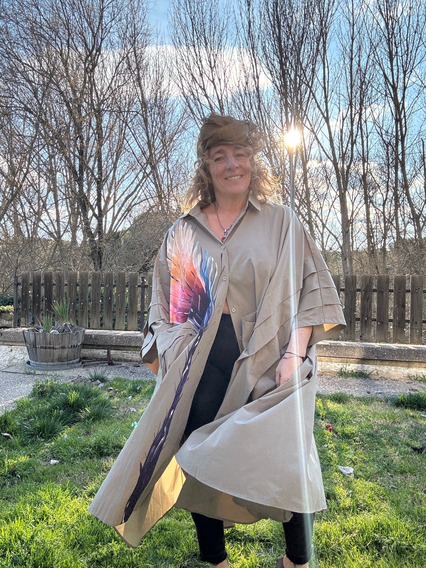 Vestido blusón oversize