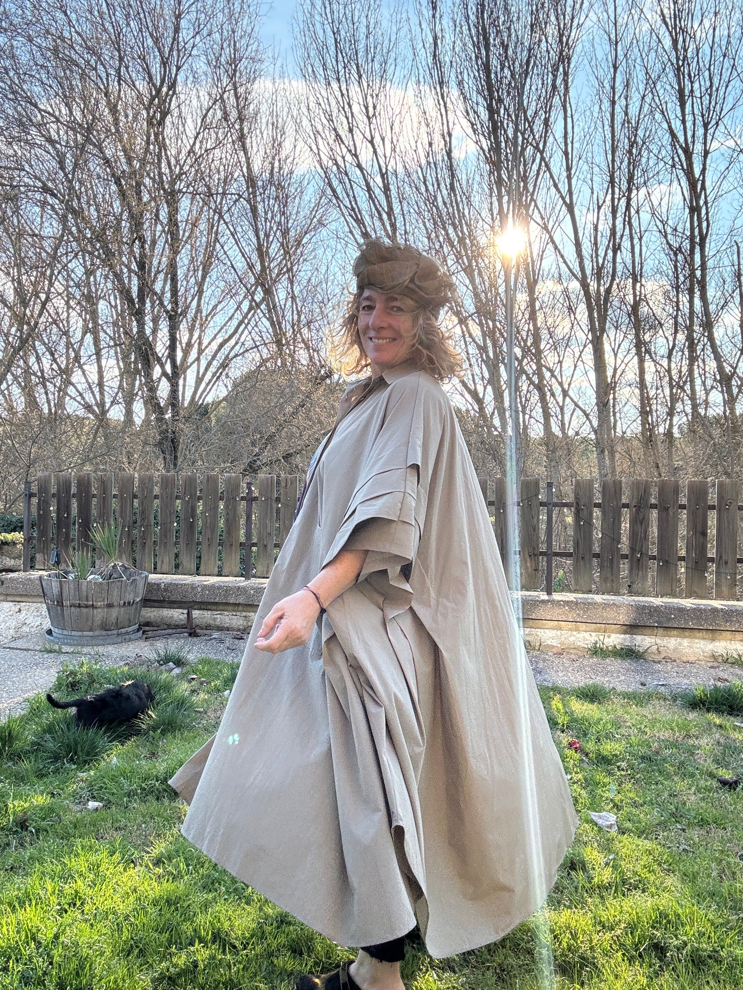 Vestido blusón oversize