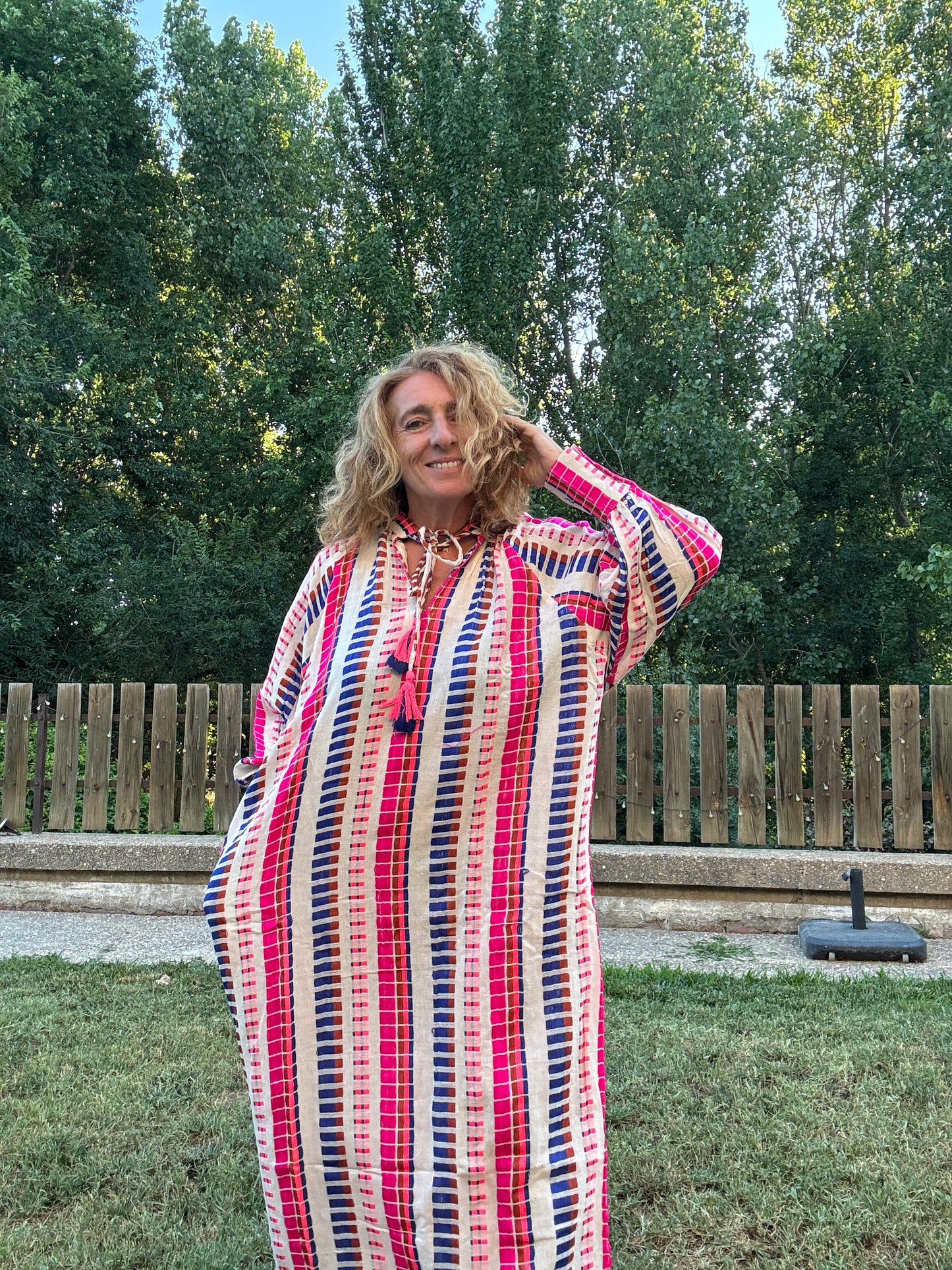 Vestido bordado blanco