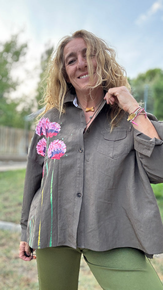 Blusa marrón