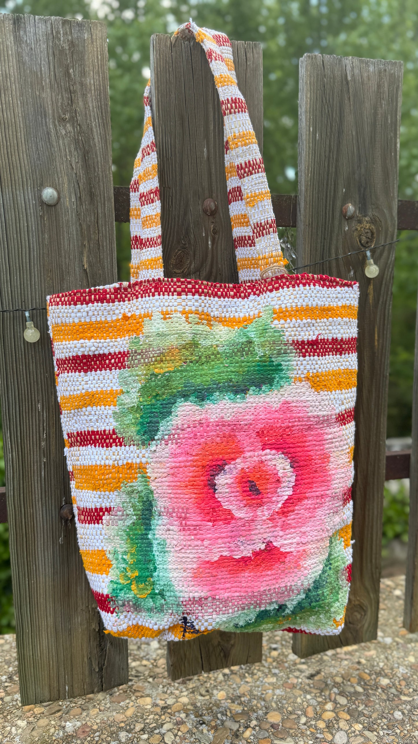 Bolso rafia - algodón
