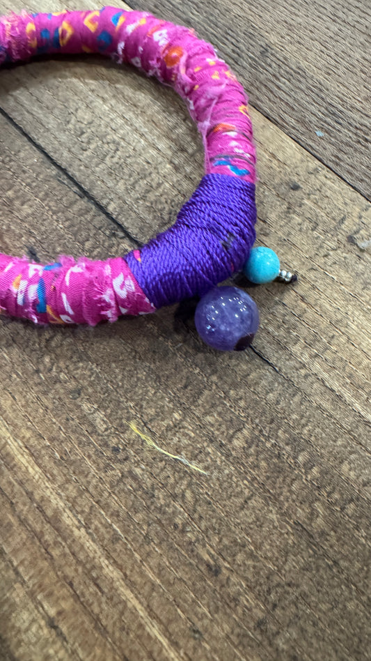 Pulsera seda