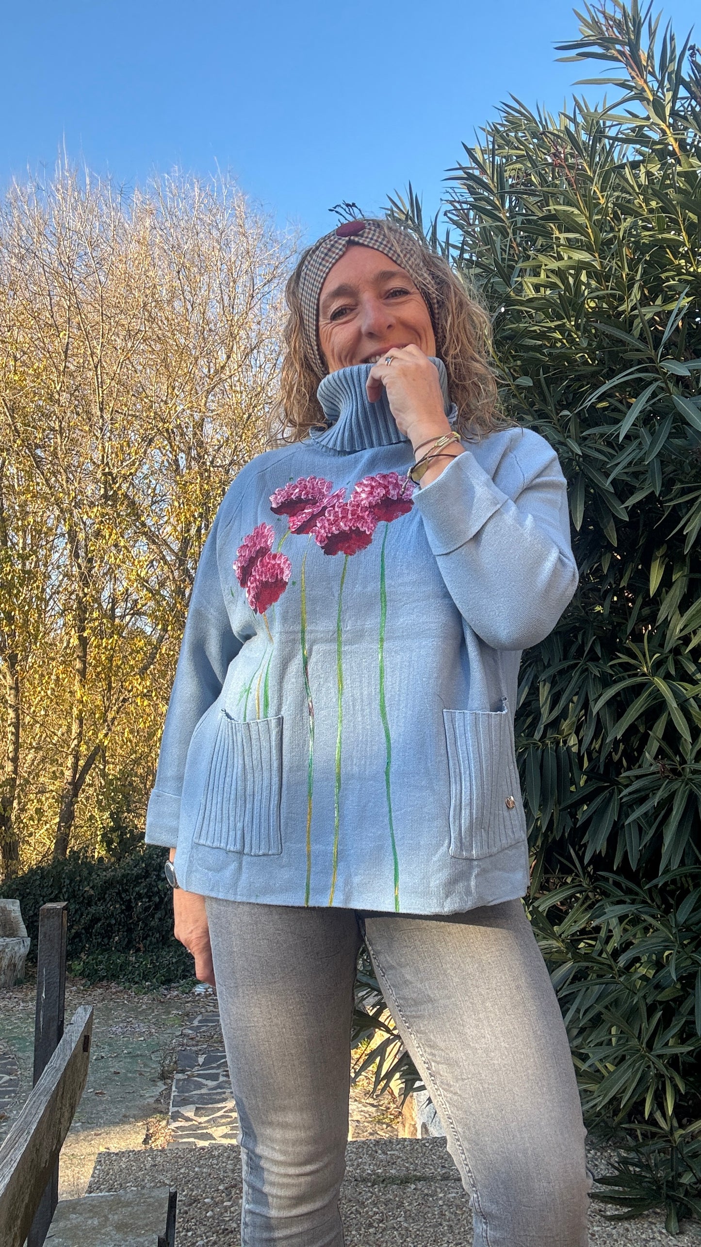 Jersey  ranglan celeste