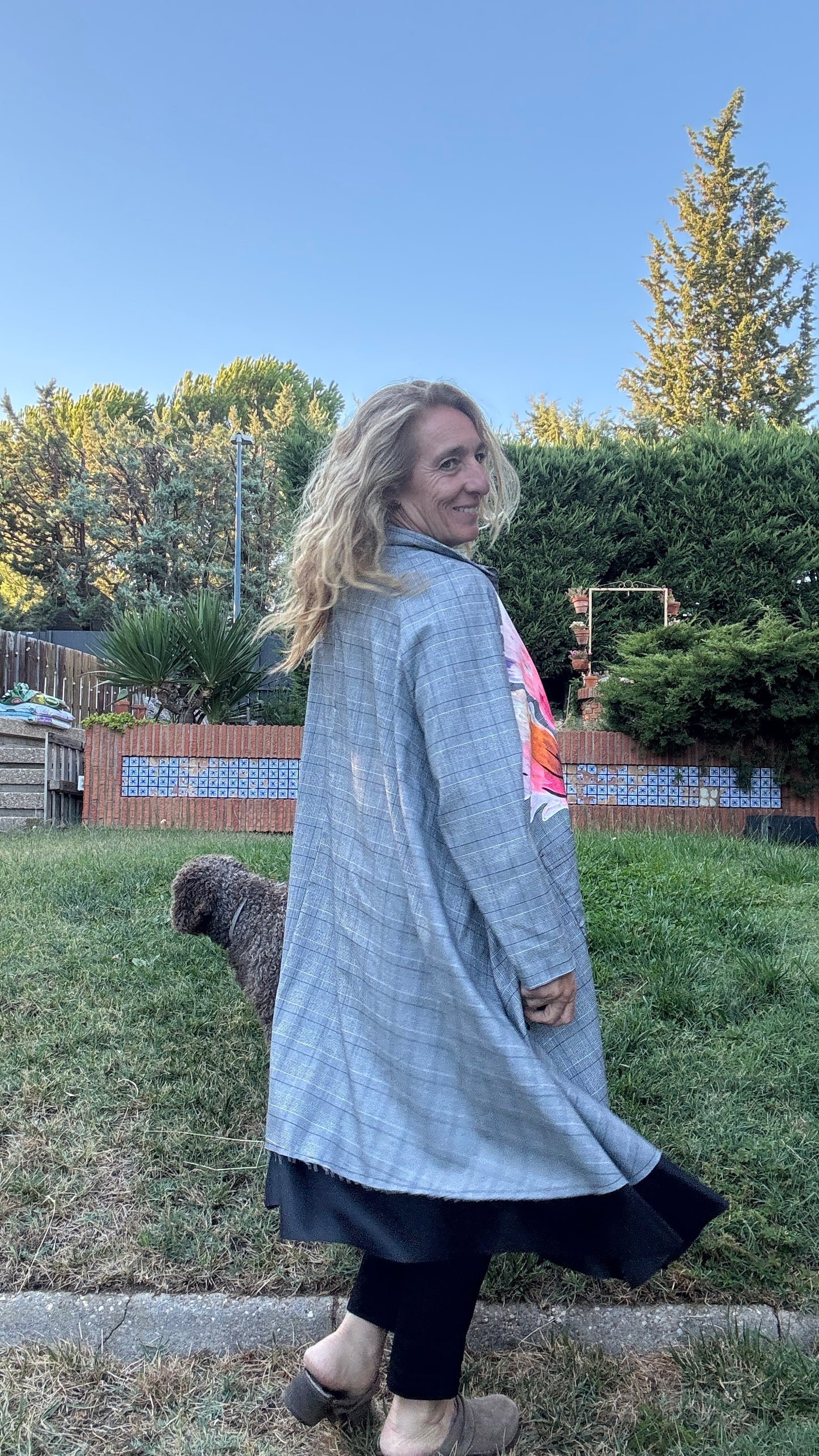 Chaqueta cuadros