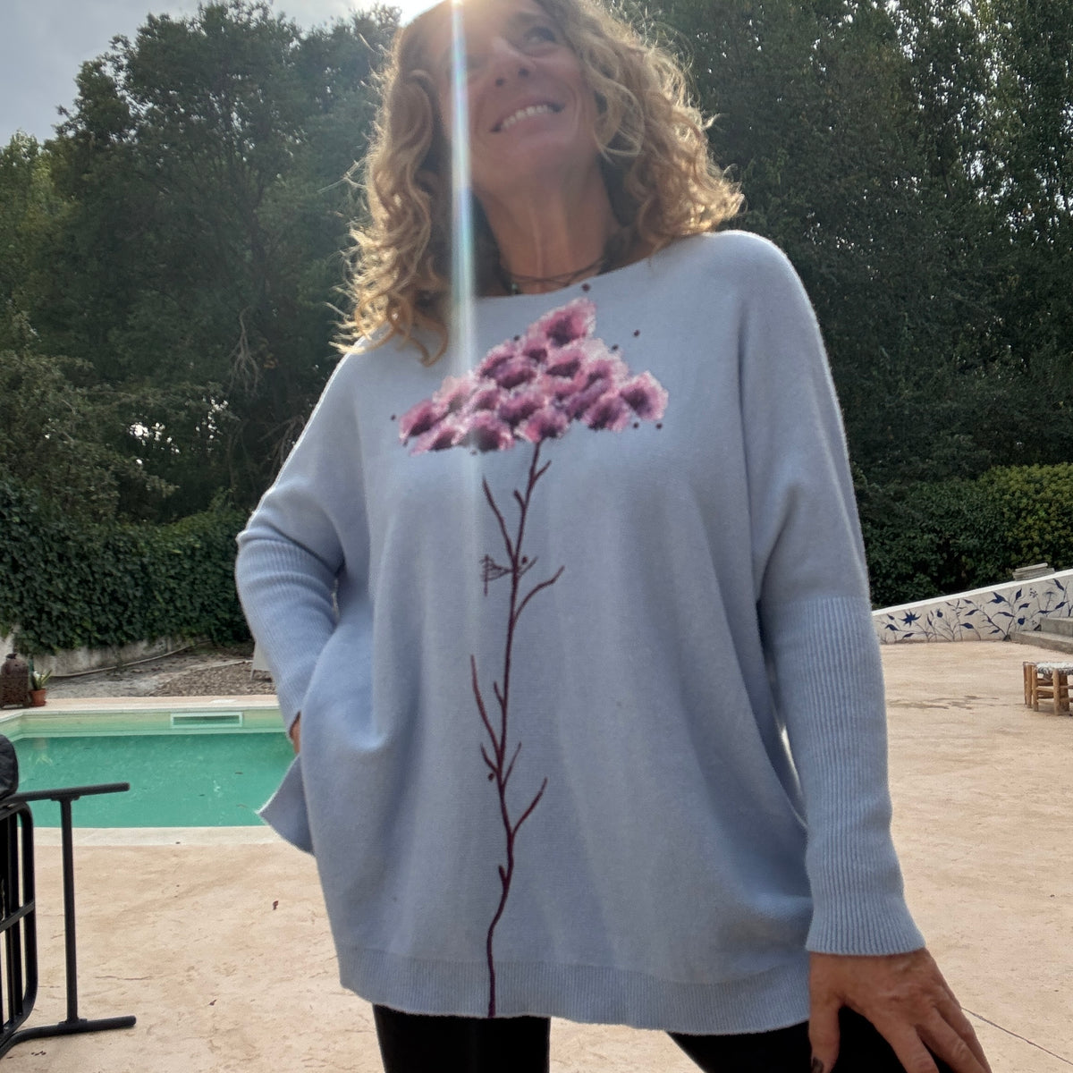 Jersey Over celeste