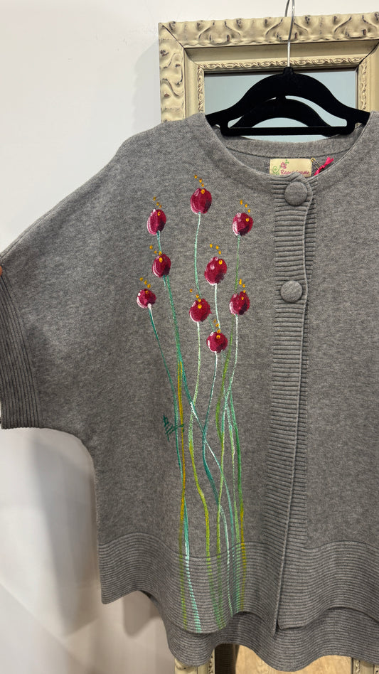 Chaqueta dos botones gris