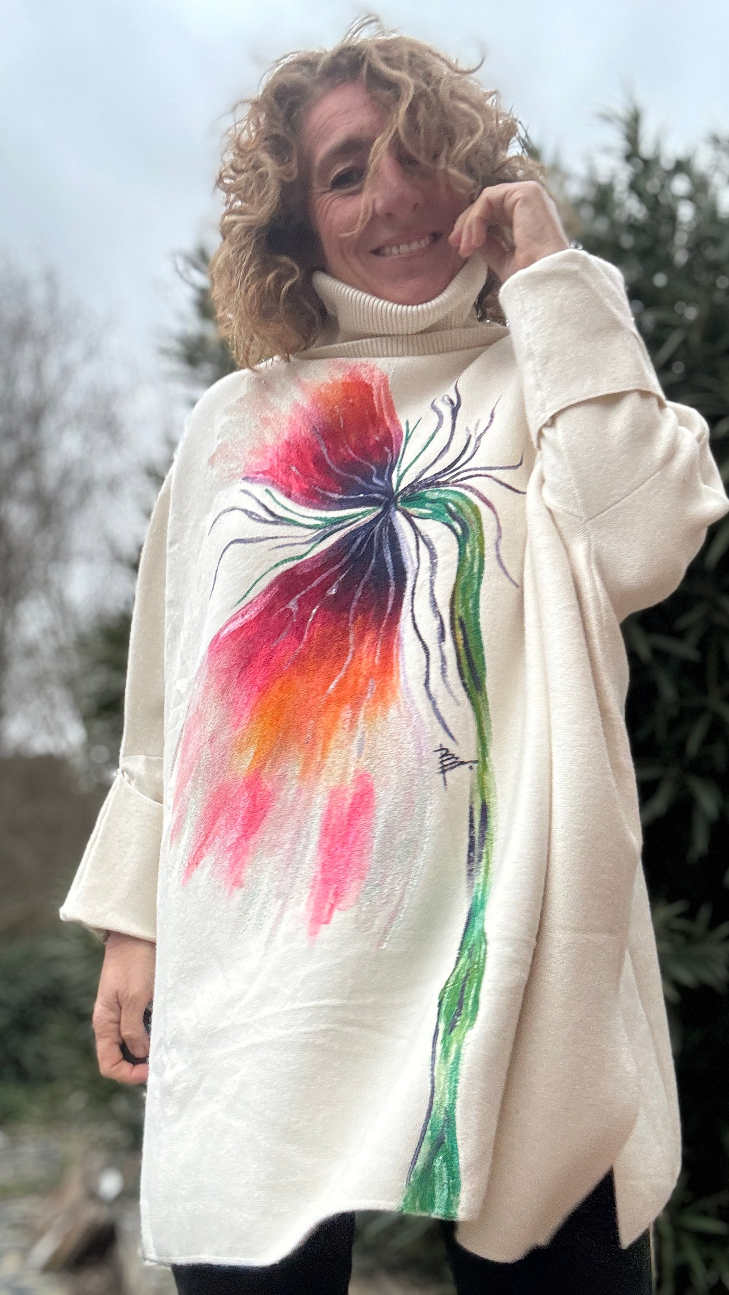 Jersey oversize crudo