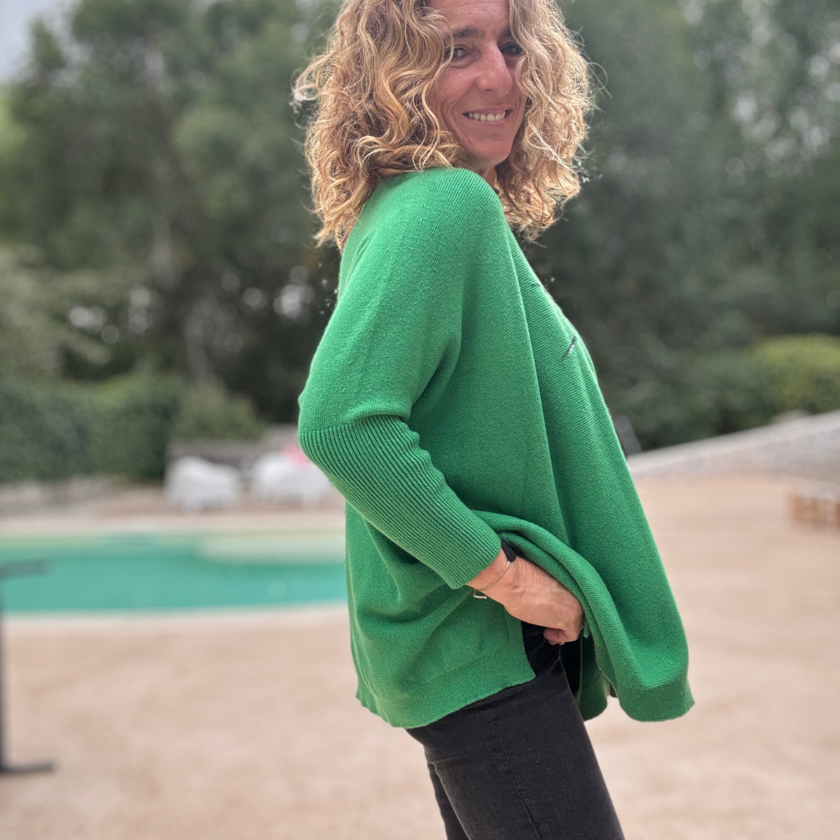 Jersey Over verde