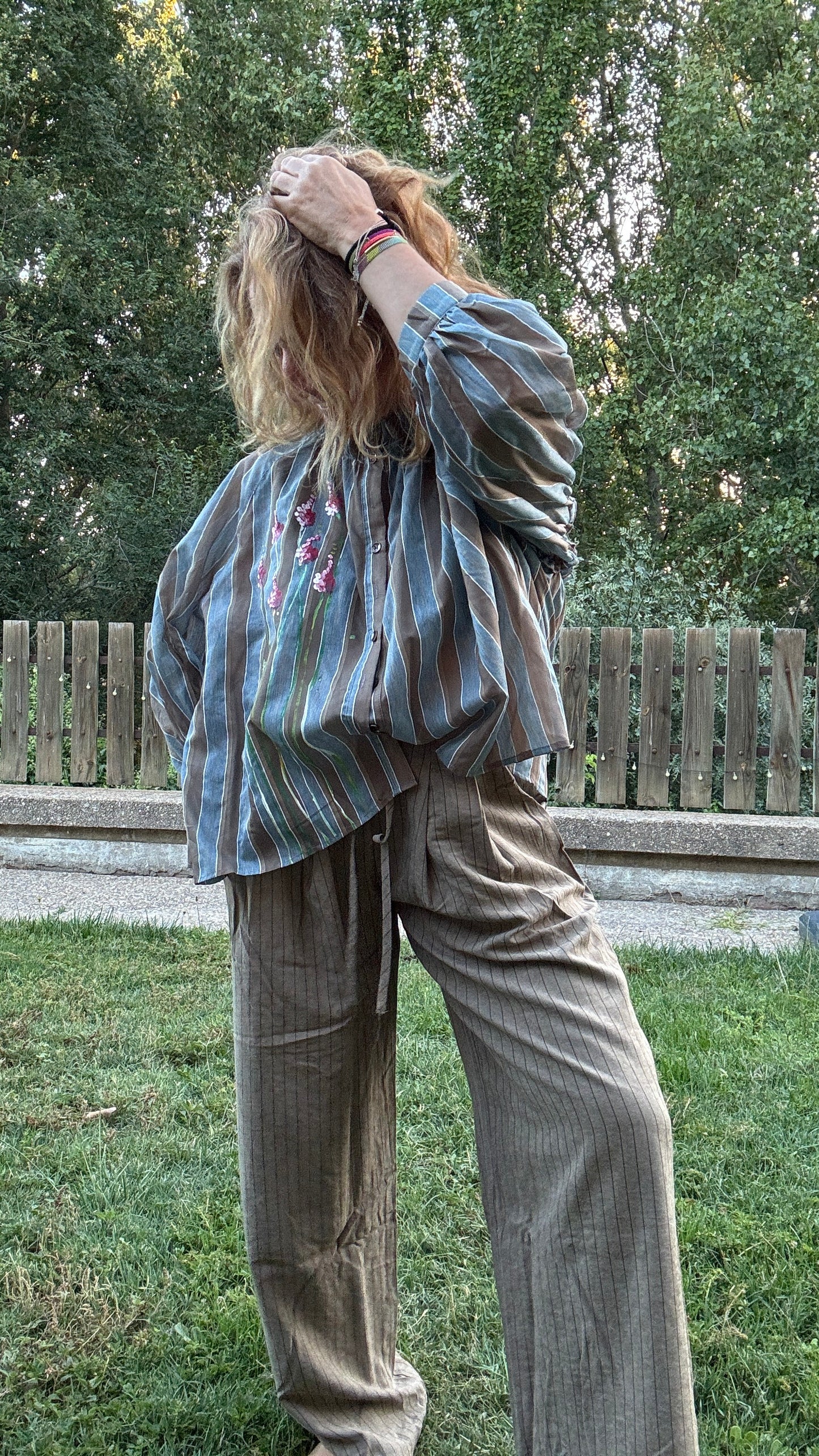 Blusa raya azul - topo
