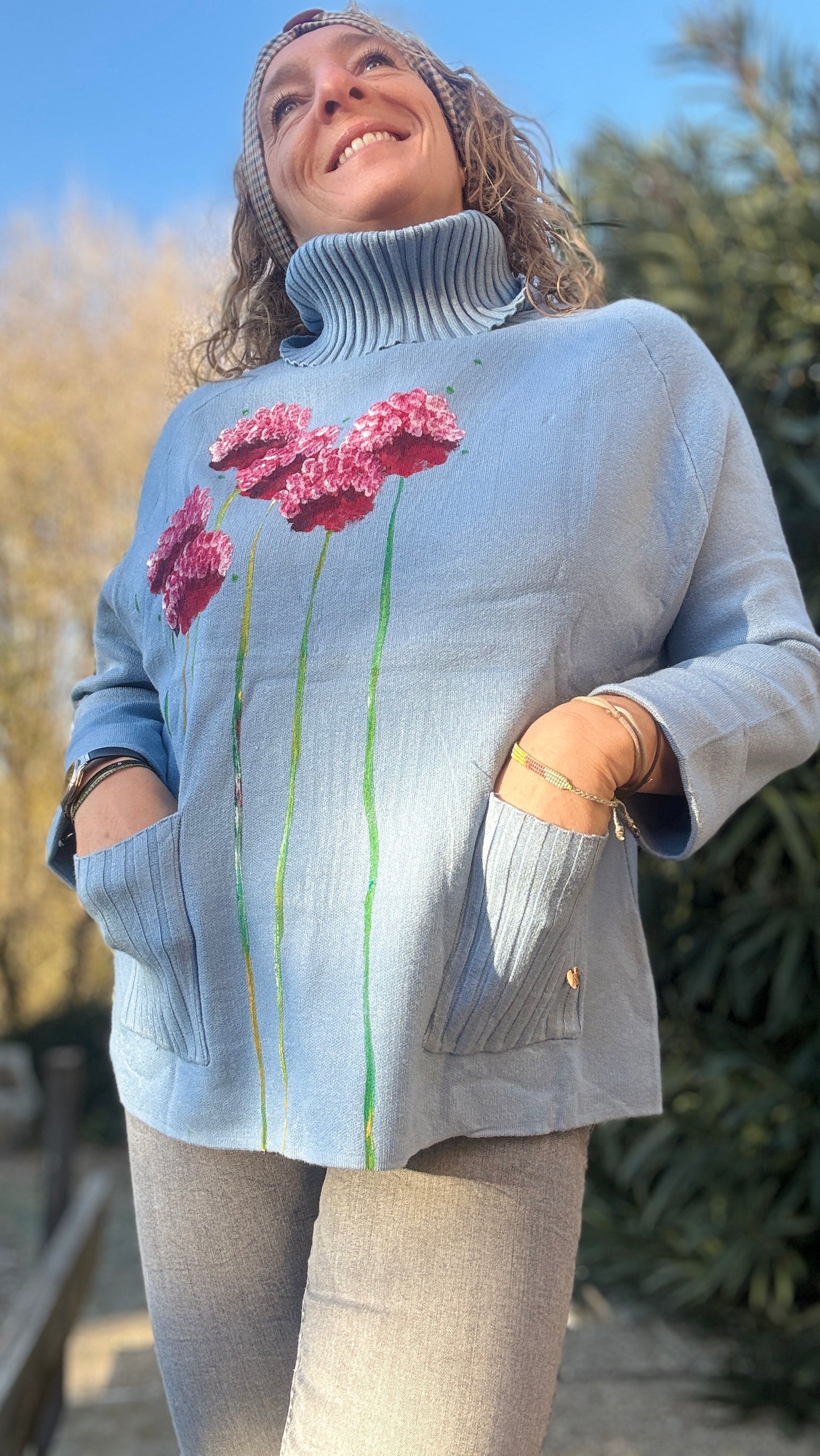 Jersey  ranglan celeste