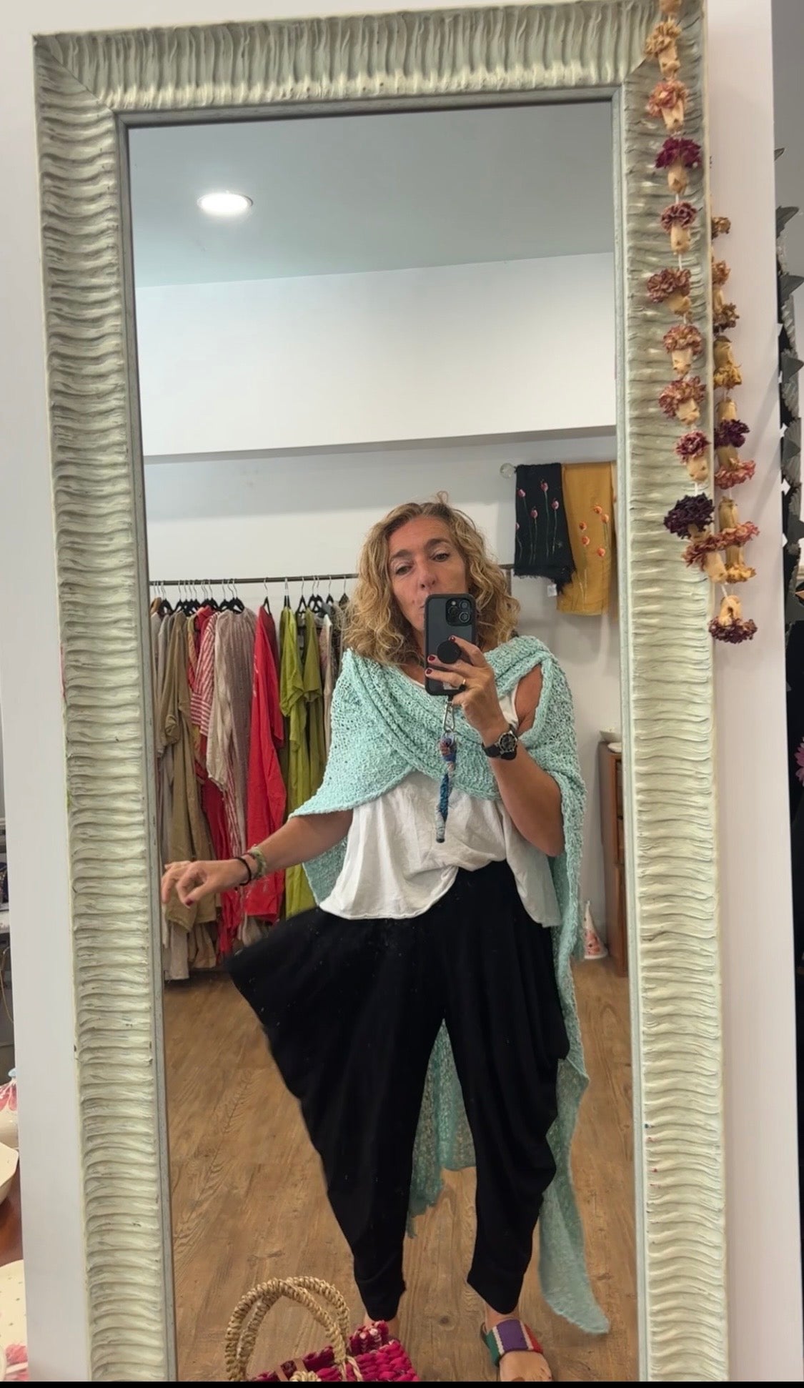 Pantalón picos negro