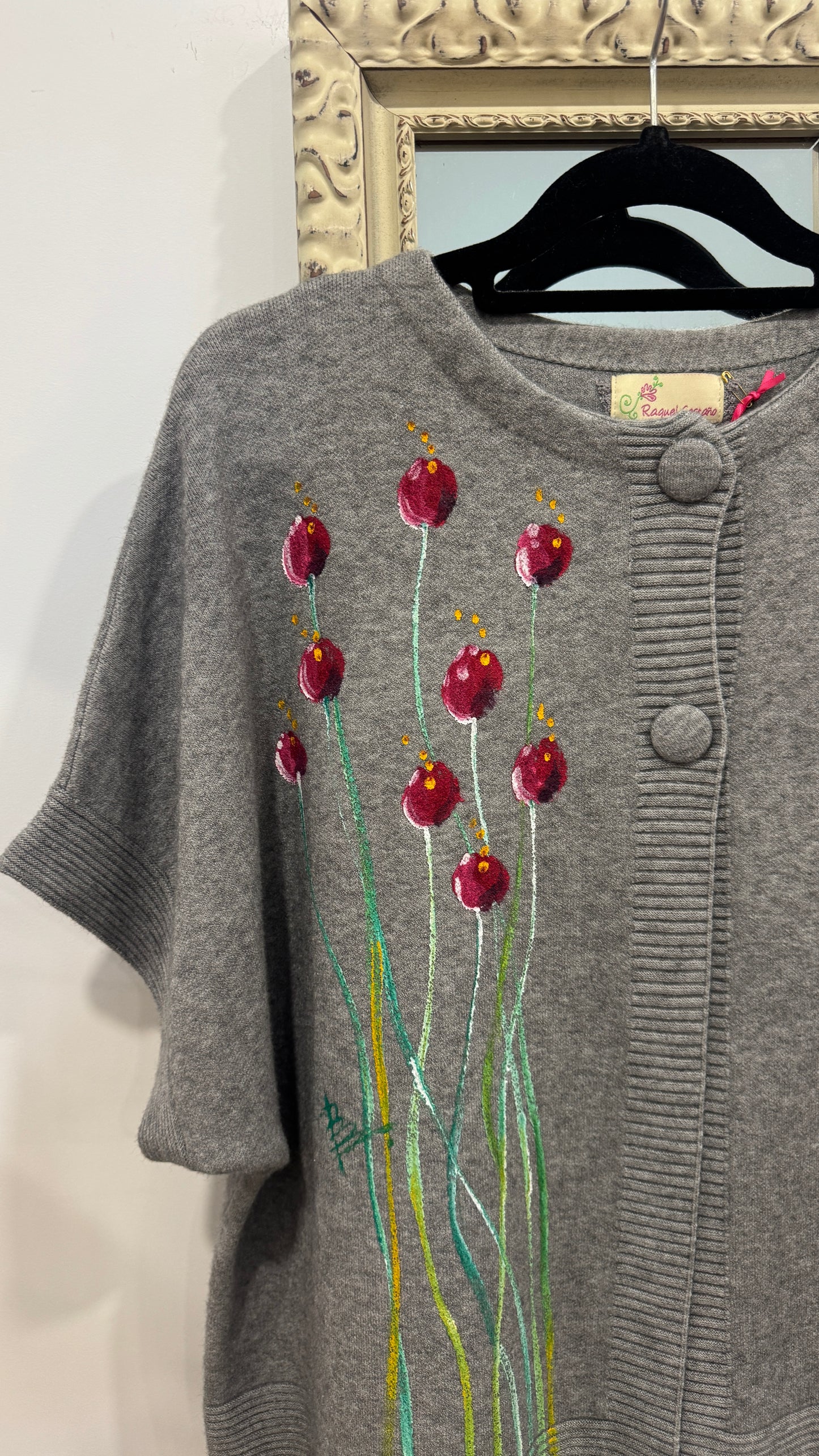 Chaqueta dos botones gris
