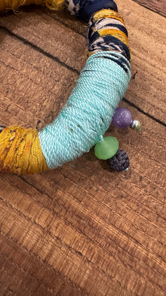 Pulsera seda