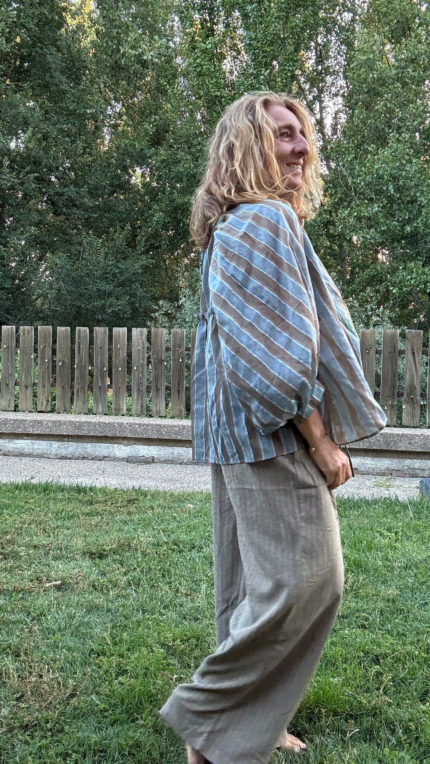 Blusa raya azul - topo