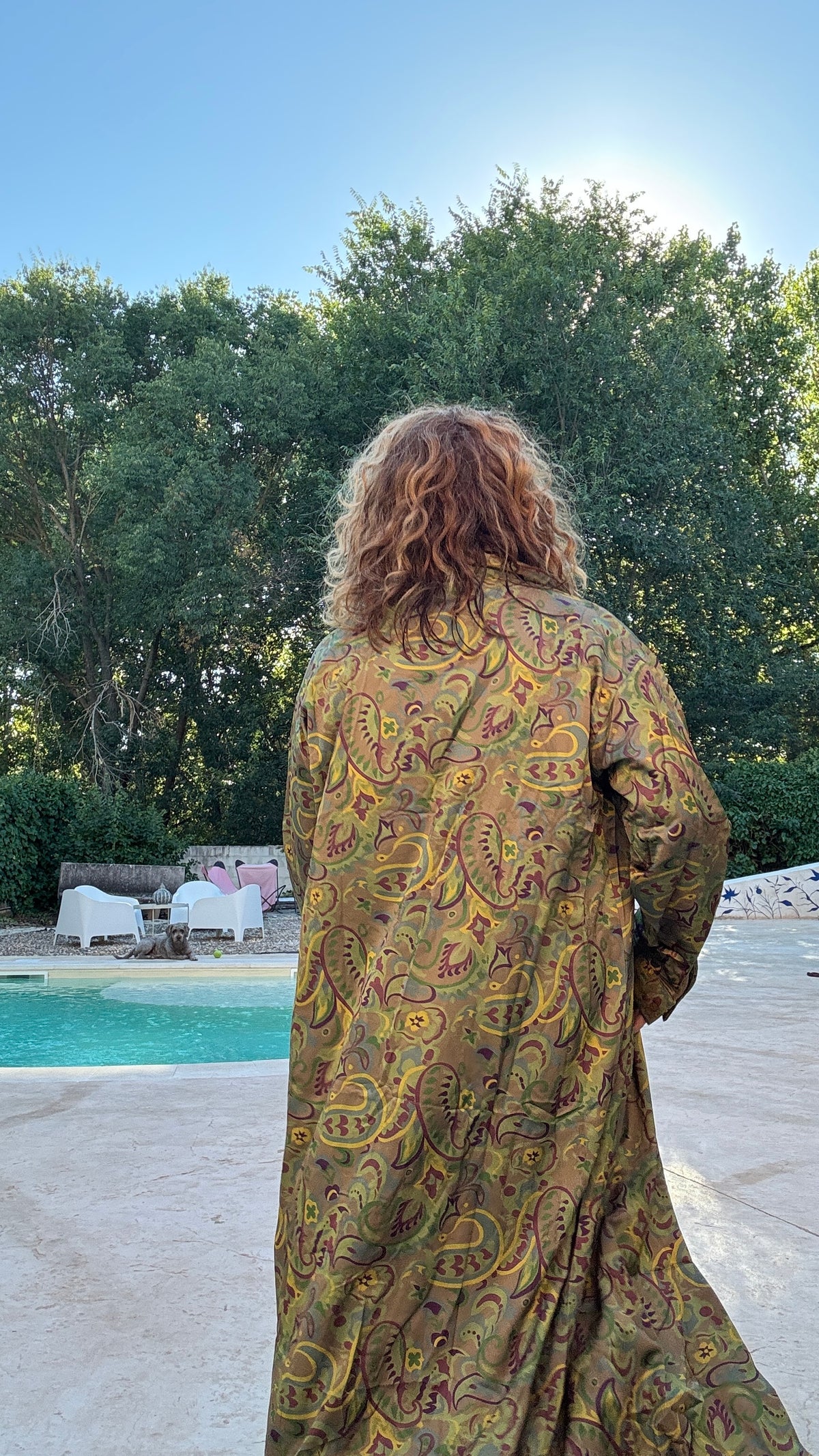 Conjunto estampado verde - pantalón verde