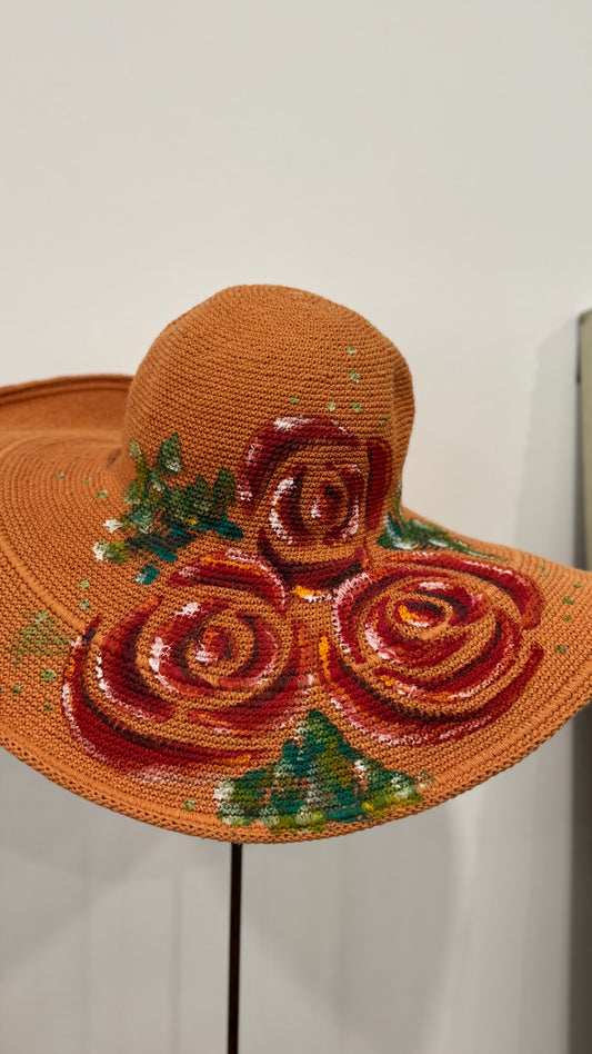 Pamela crochet naranja
