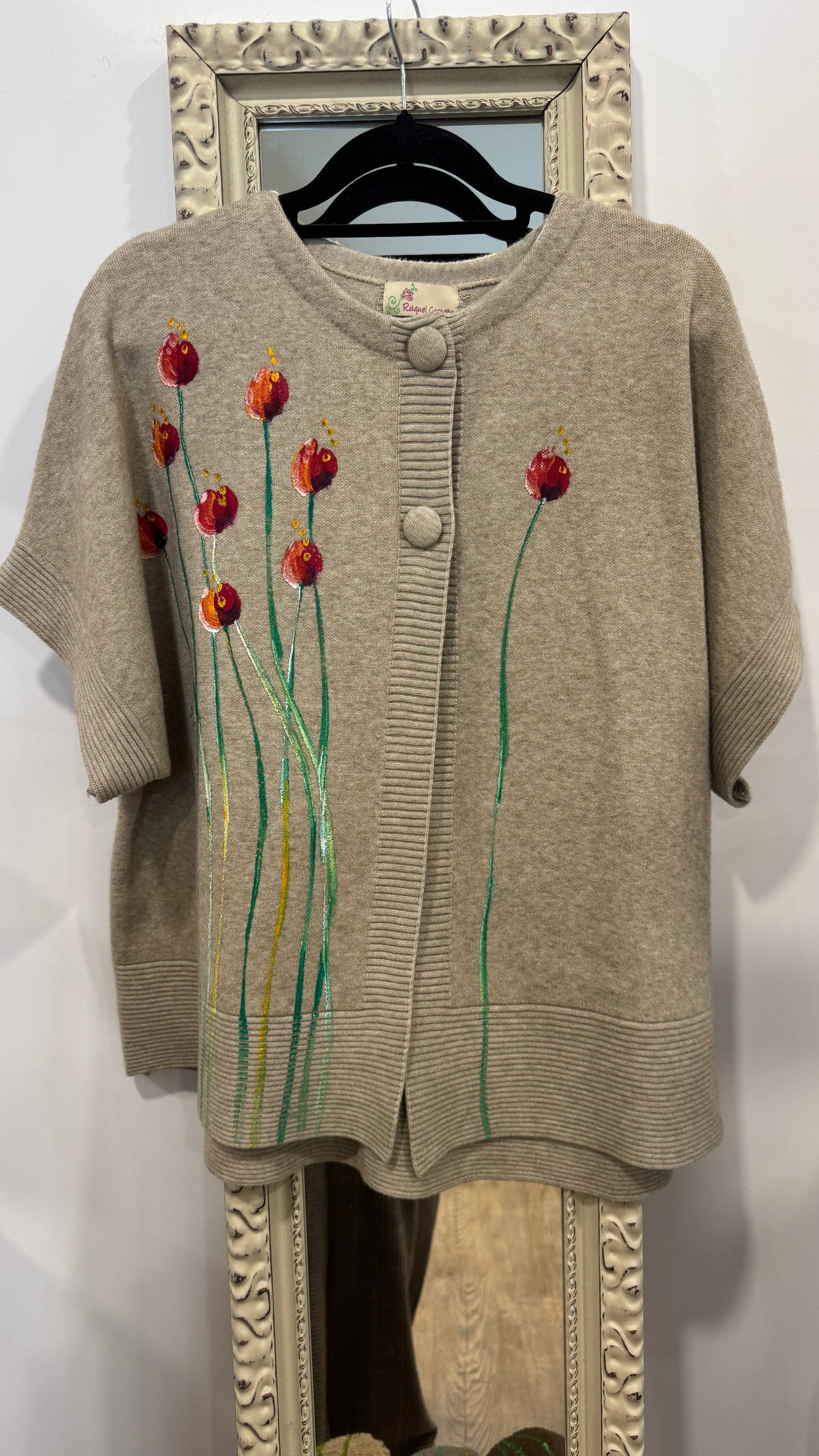 Chaqueta dos botones piedra