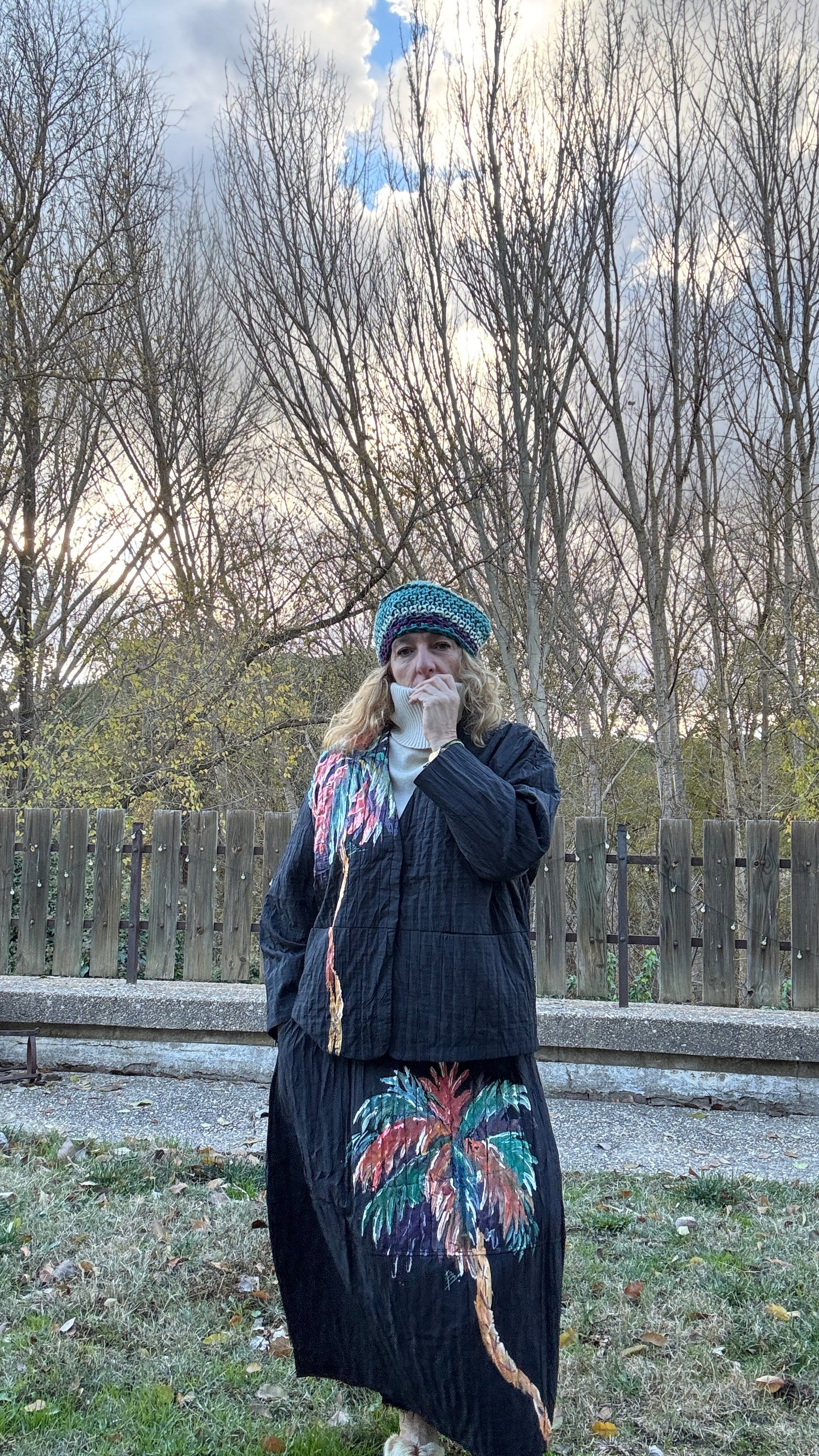 Conjunto falda y chaqueta