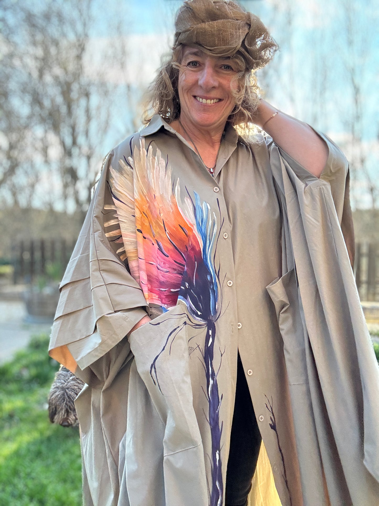 Vestido blusón oversize