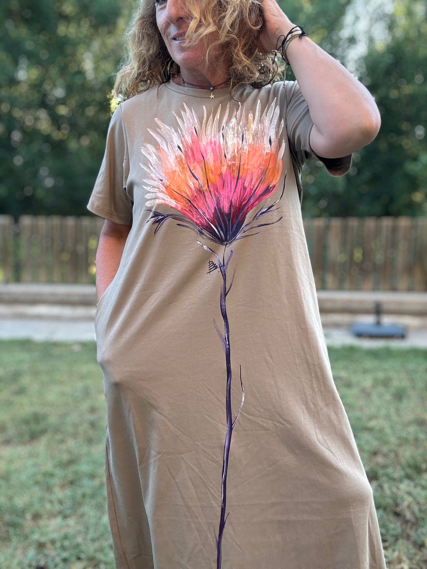 Vestido algodón tipo