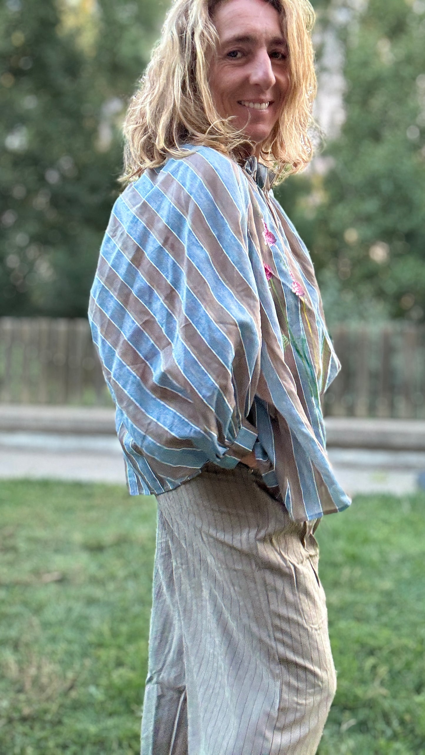 Blusa raya azul - topo