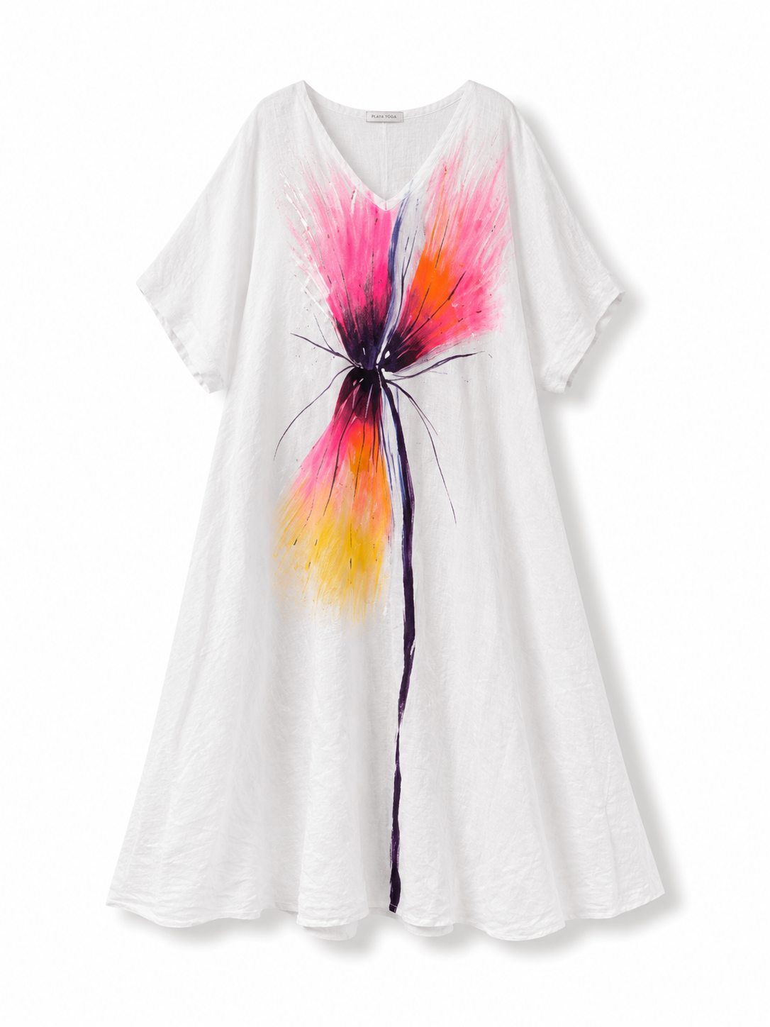 Vestido evase blanco