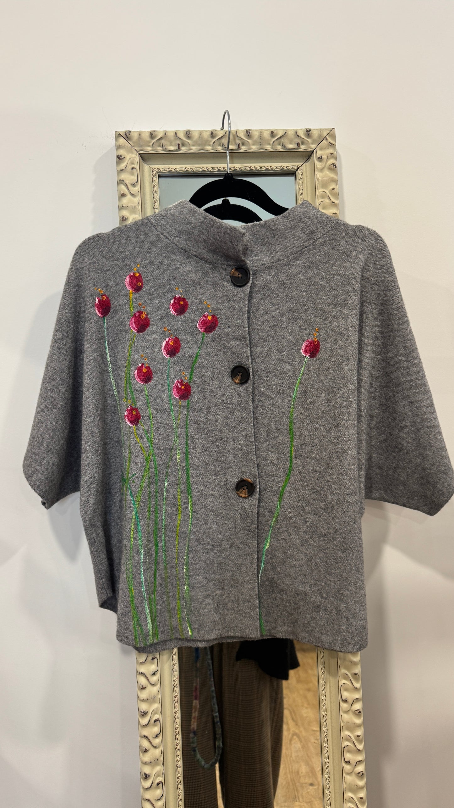 Chaqueta 3 botones gris