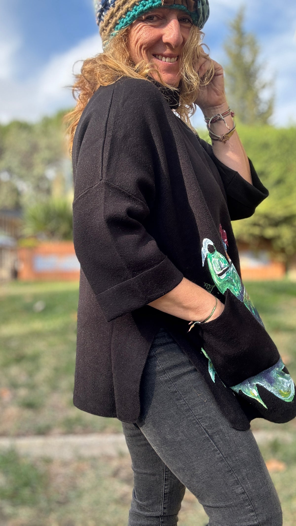 Jersey over cuello