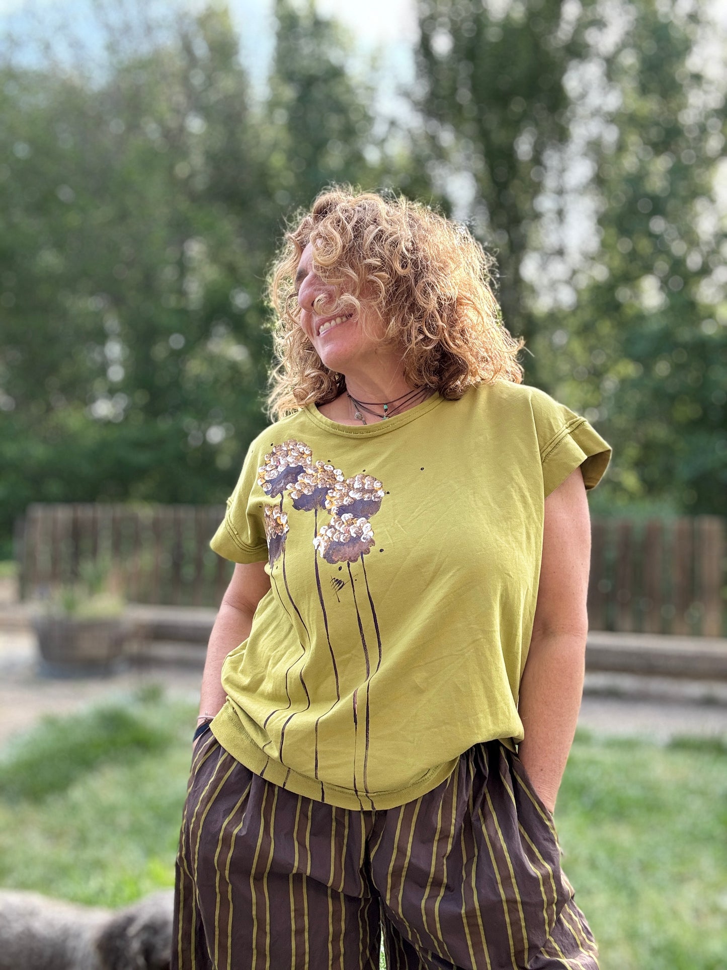 Camiseta verde