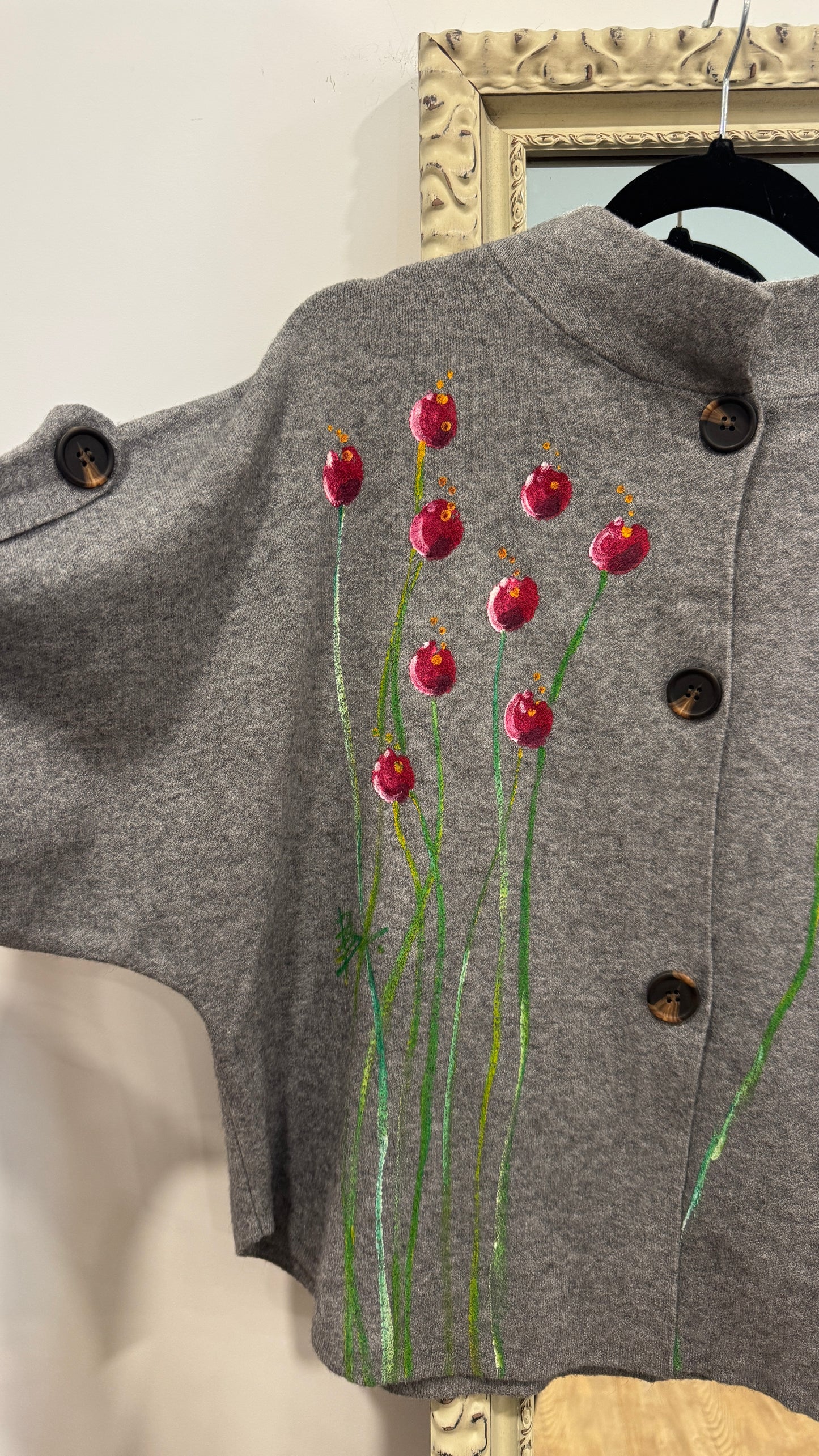 Chaqueta 3 botones gris