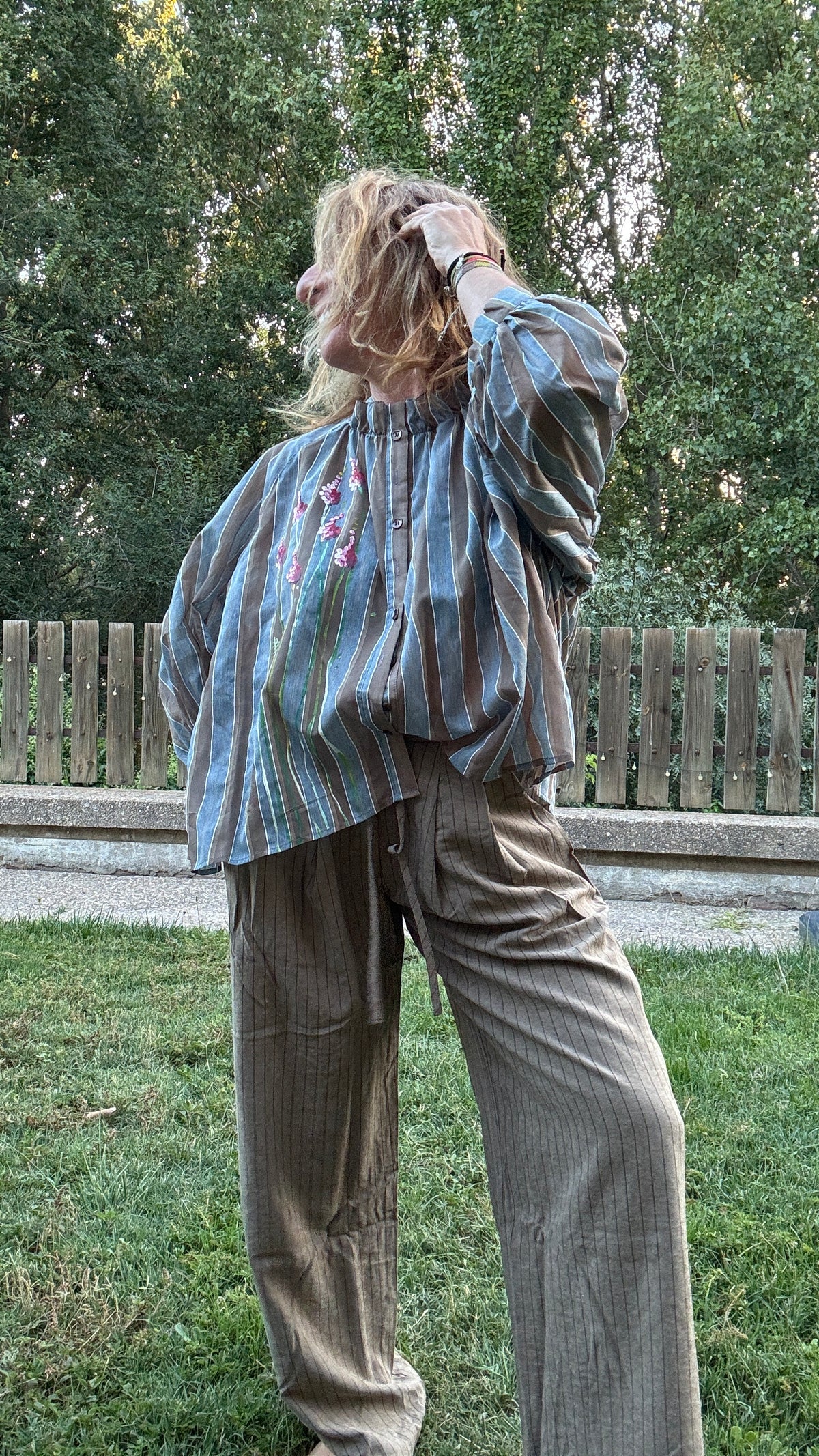 Blusa raya azul - topo