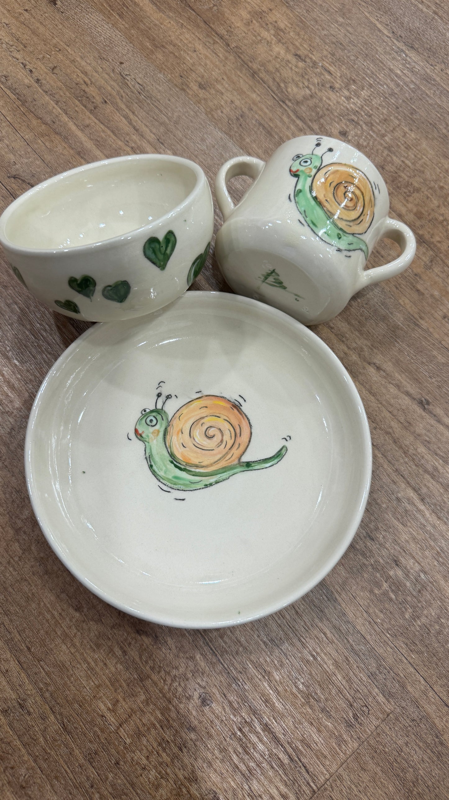 Set infantil caracol