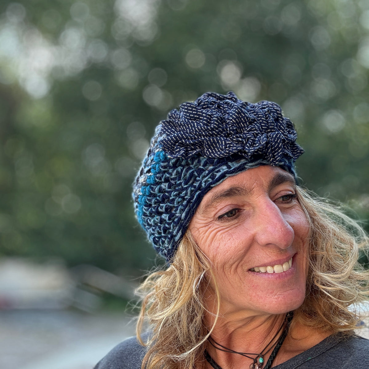 Gorro azul