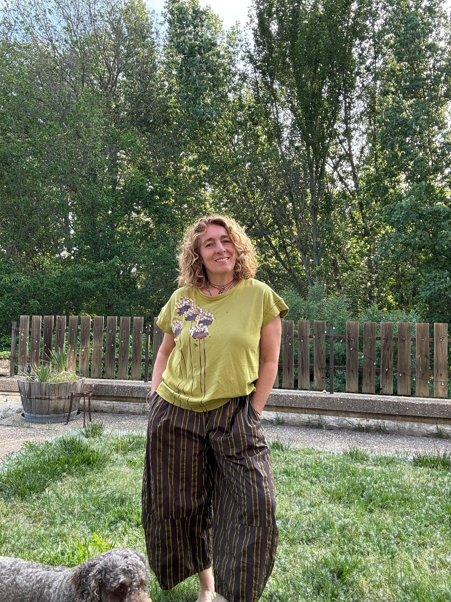 Camiseta verde