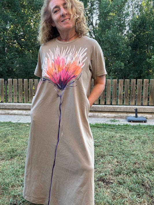 Vestido algodón tipo