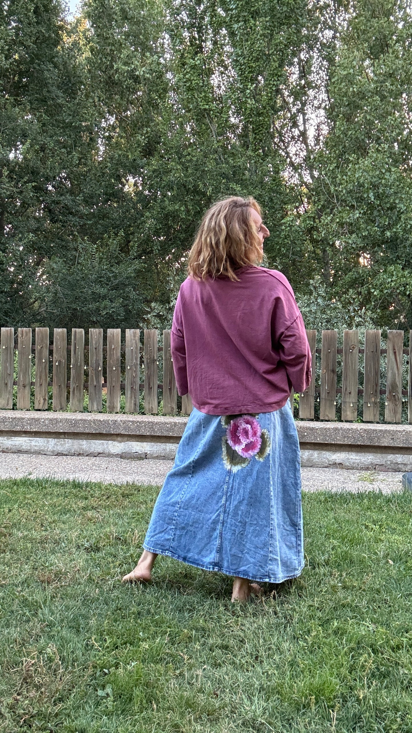 Falda vaquera