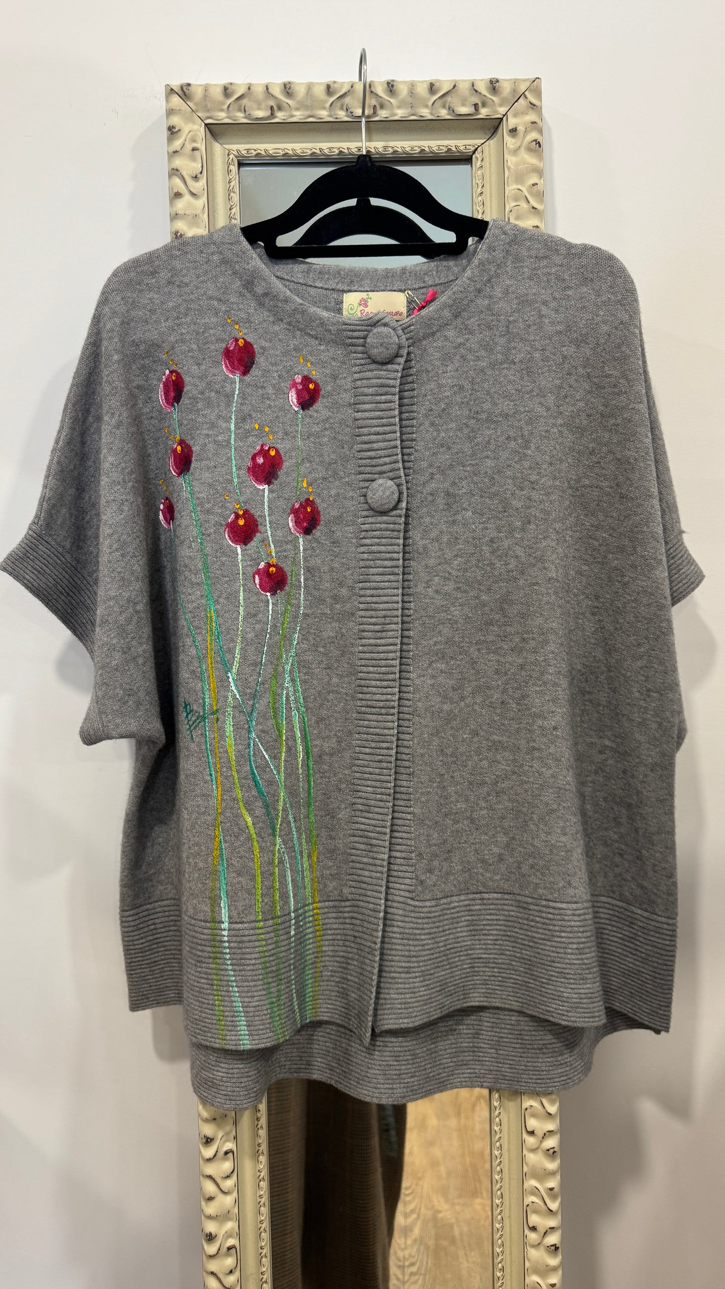 Chaqueta dos botones gris