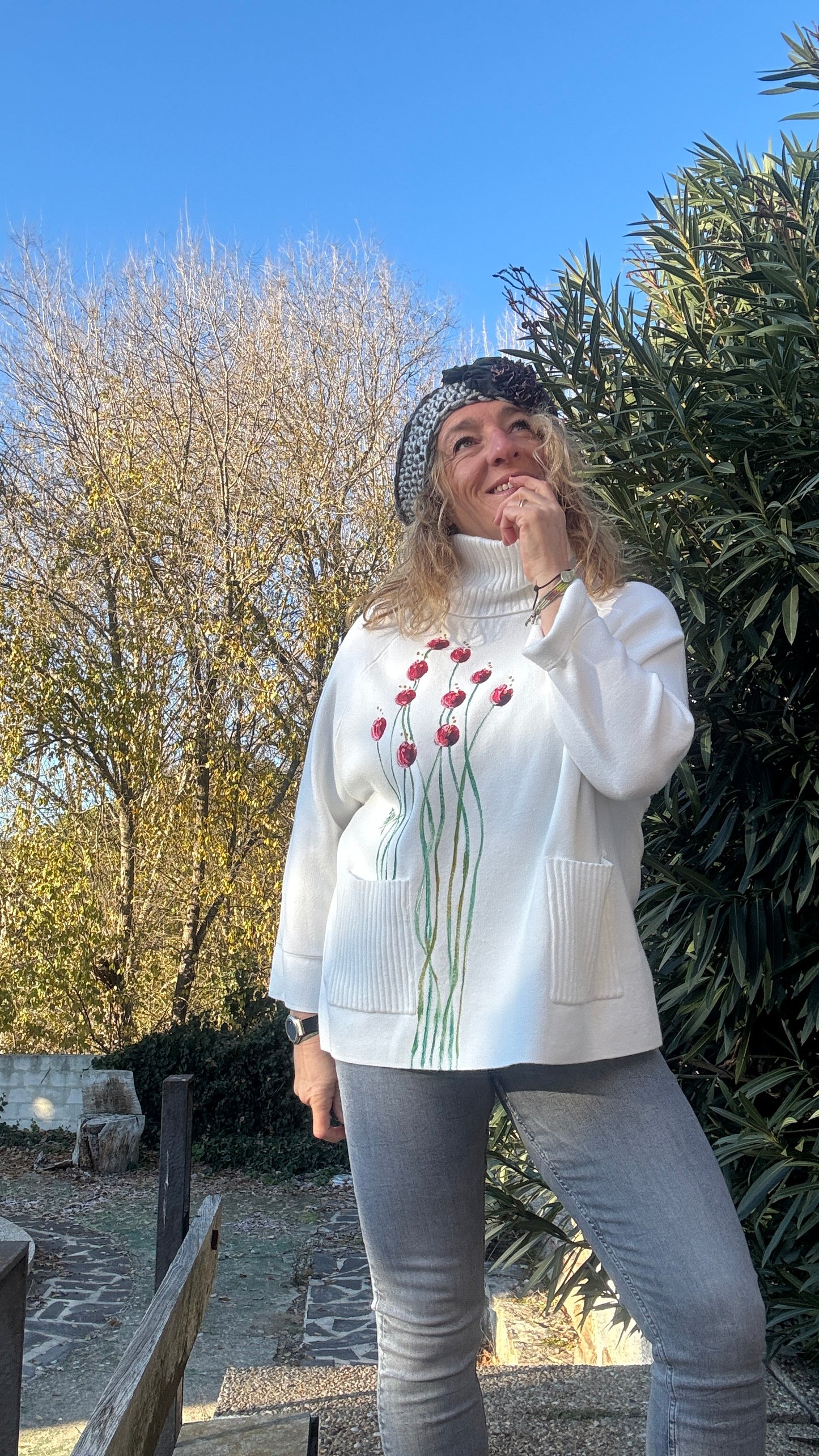 Jersey ranglan blanco