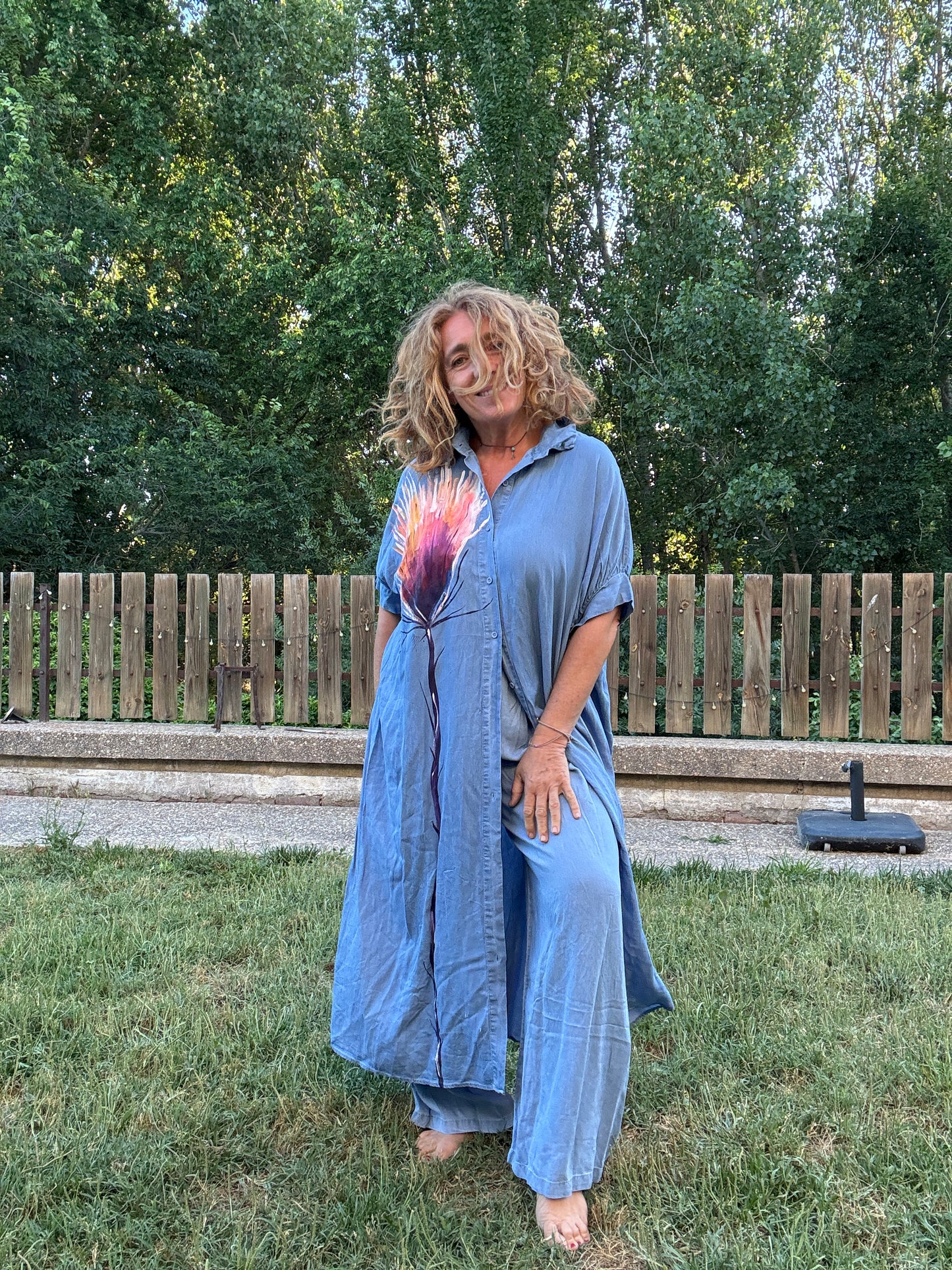 Blusón - vestido tencel