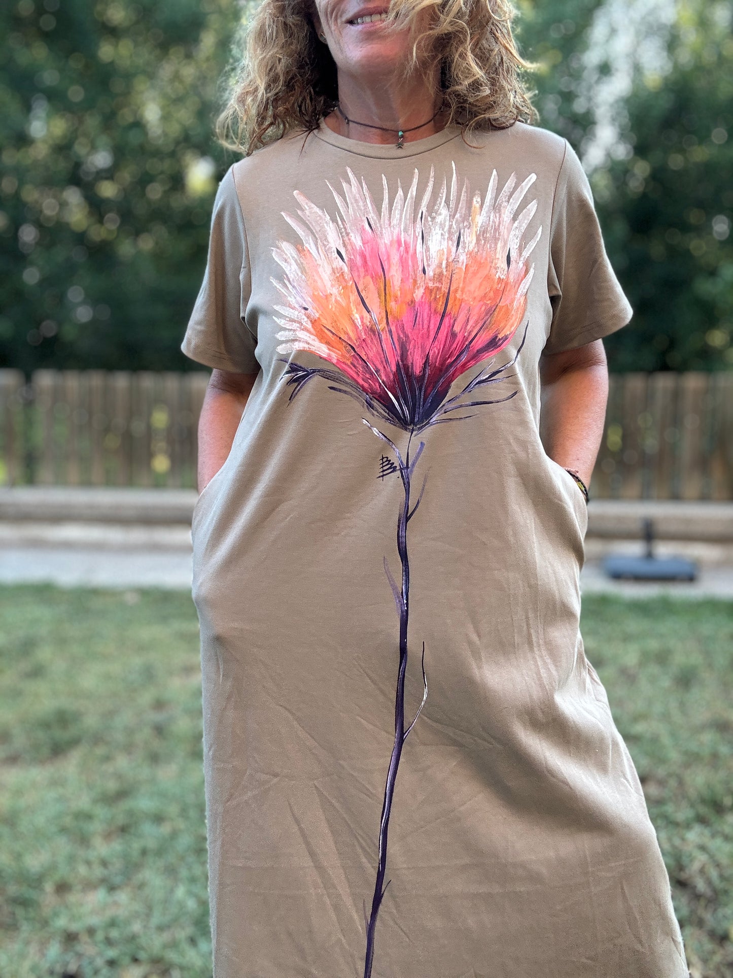 Vestido algodón tipo