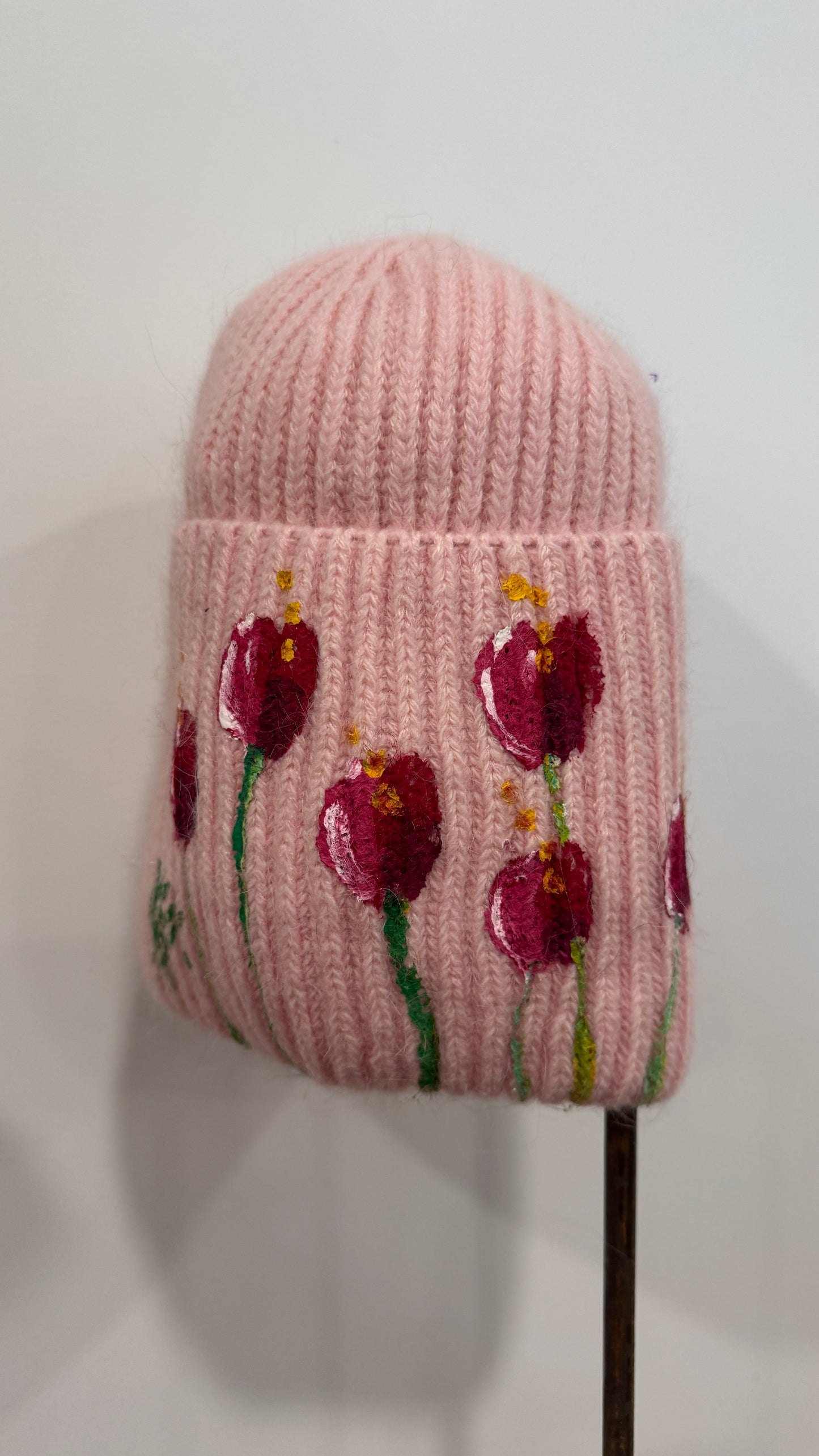 Gorro punto Rosa