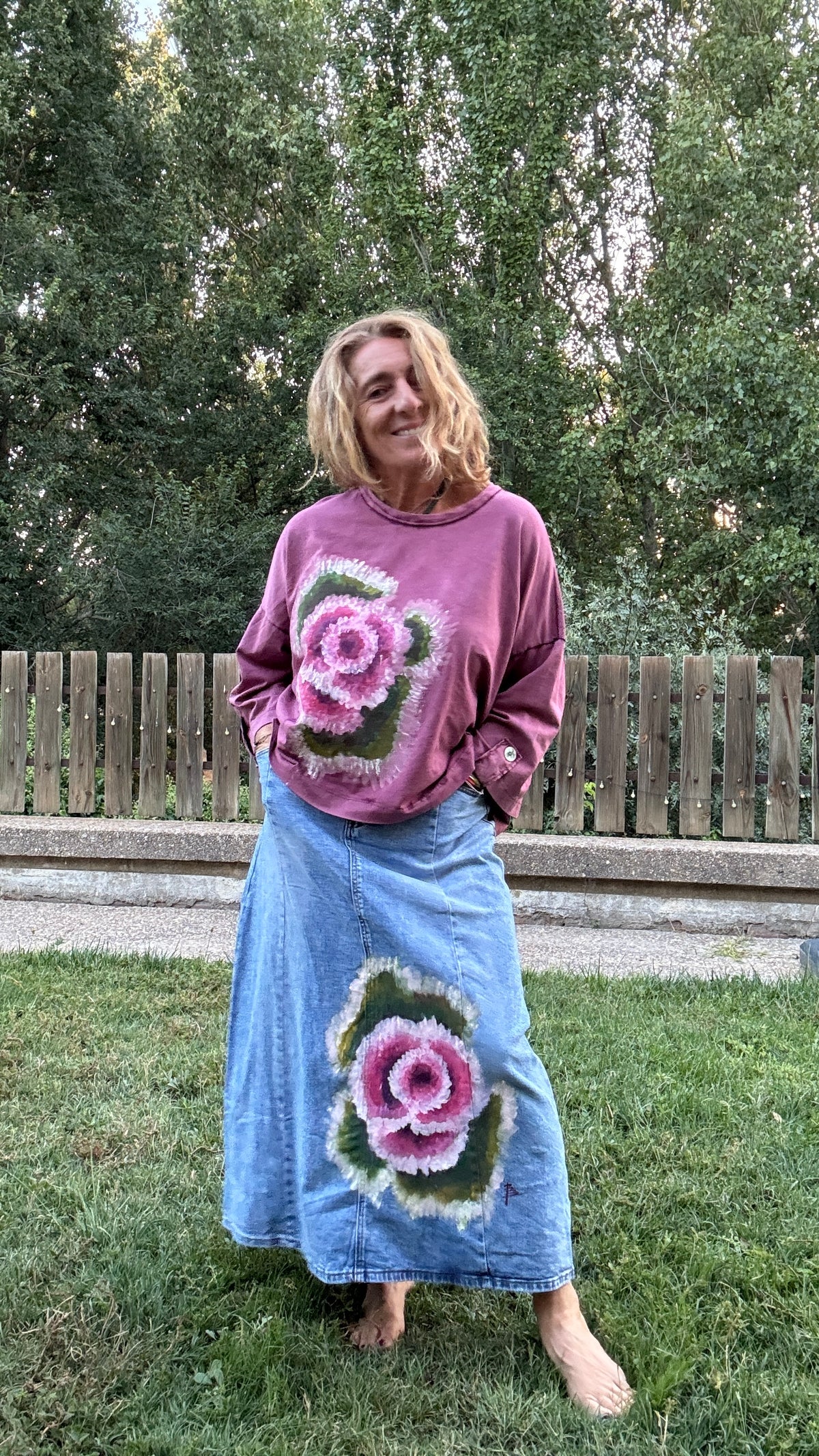 Falda vaquera