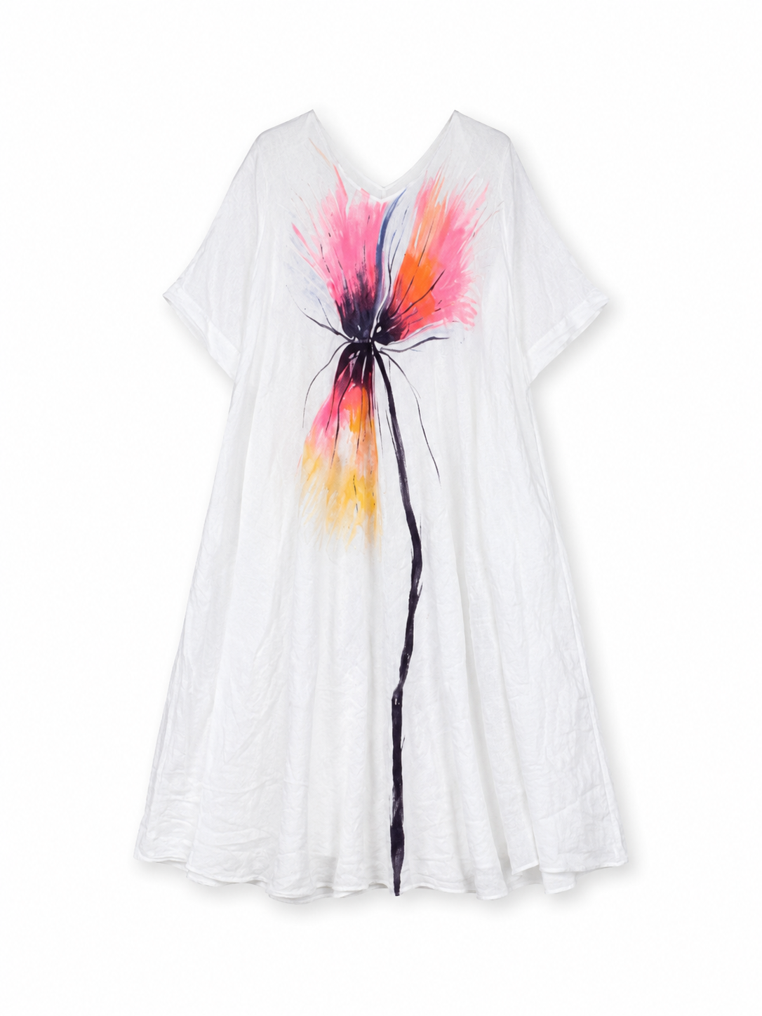 Vestido evase blanco